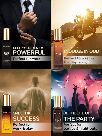 Bella Vita Luxury Perfumes Gift Set For Men | 80ml