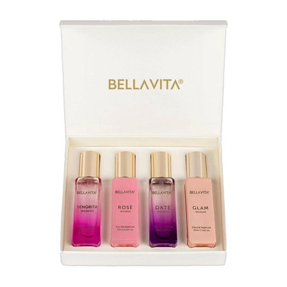 BELLAVITA Luxury Perfume Gift Set with Long Lasting Fragrance Eau De Parfum Perfume  -  80 ml (For Women)