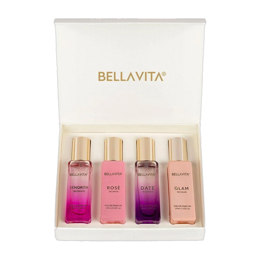 BELLAVITA Luxury Perfume Gift Set with Long Lasting Fragrance Eau De Parfum Perfume  -  80 ml (For Women)