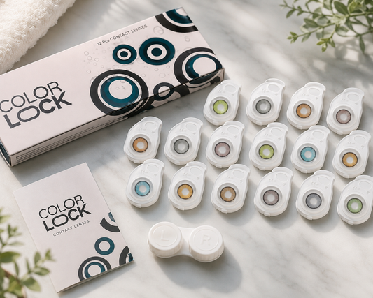 ColorLock Contact Lenses – Premium Soft Colored Contact Lens Collection | 16 Stylish Shade