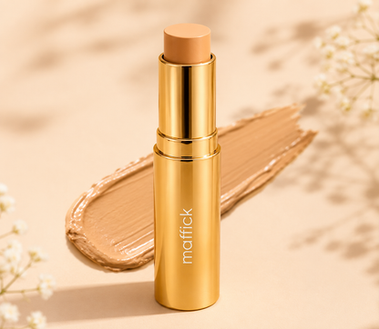 Maffick Foundation Stick – Buildable Natural Matte Finish Cream Foundation Stick pack of 1pcs