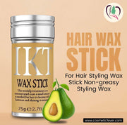 IKT Hair Wax Stick | Non-Greasy Hair Styling Wax | Flyaway & Frizz Control | Strong Hold Hair Wax Stick
