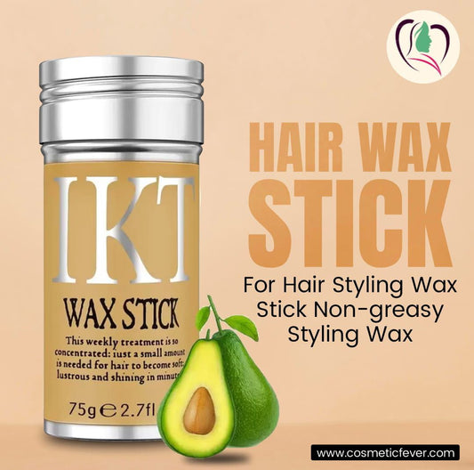 IKT Hair Wax Stick | Non-Greasy Hair Styling Wax | Flyaway & Frizz Control | Strong Hold Hair Wax Stick