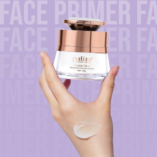 Maliao Natural Glow Face Primer | Hydrating & Moisturizing Makeup Base | Smooth Finish | 50g