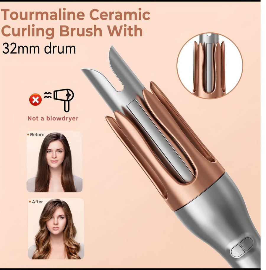 Shivora 2-in-1 Automatic Hair Curler