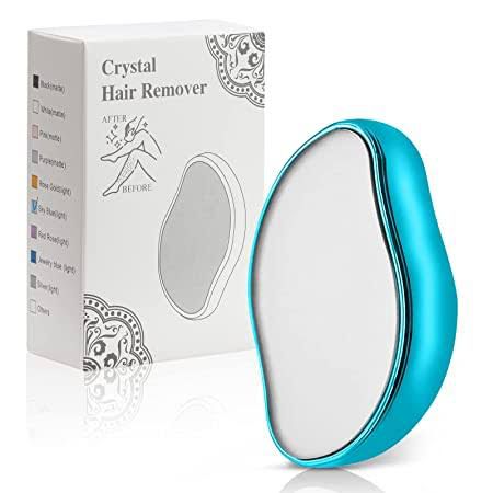 Crystal Hair Remover – Reusable Nano Glass Hair Removal Eraser for Painless Hair Removal - pack of 2pcs