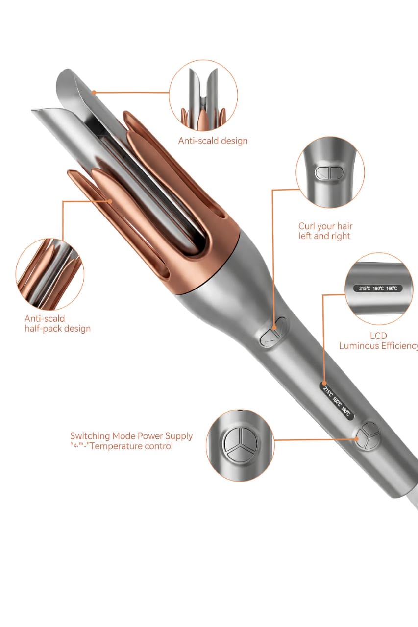 Shivora 2-in-1 Automatic Hair Curler
