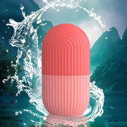Reusable Ice Roller for Face | Silicone Ice Face Roller Mold | Facial Ice Massage Tool | Skin Cooling & Puffiness Relief